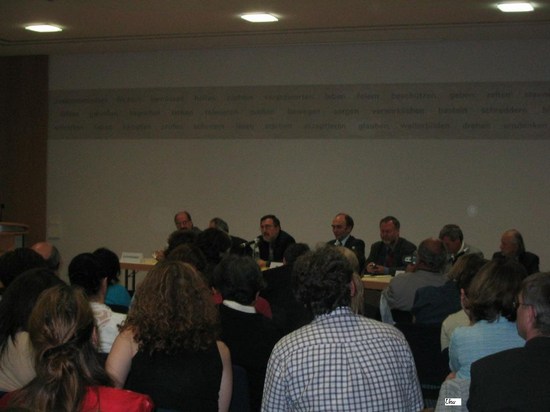 Podiumsdiskission Berlin 16-Juni-2005
