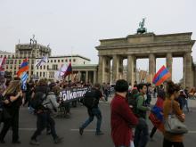 Demonstration - Berlin am 25. April 2015