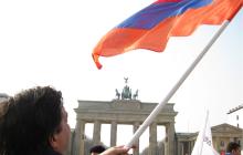 Demo-/Gedenkveranstaltung für die armenischen Opfer in Sumgait